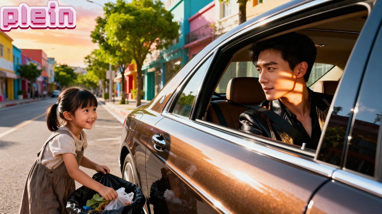 Il croyait n’avoir aucun héritier, jusqu’à voir une fillette fouillant les ordures, son sosie.