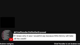 Chief Handler did not get exposed by the gangstalkers