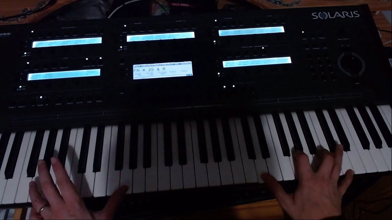 Guarda John Bowen Solaris Multitimbral custom presets su YouTube Guarda John Bowen Solaris Multitimbral custom presets su YouTube