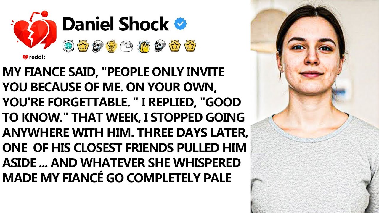 My Fiancé Said, “People Only Invite