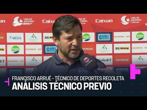 Francisco Arrué ahead of the match against Deportes Antofagasta - 2026 Caixun Ascent League