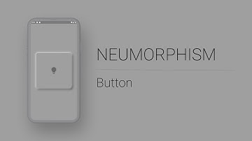ASMR Programming - Neumorphism Button - No Talking