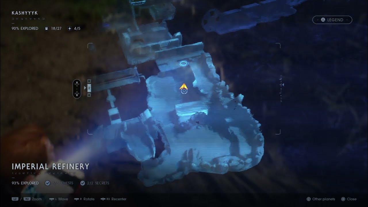 Kashyyyk Bonshyyyr terrarium seed location Jedi Fallen Order Imperial Refinery YouTube