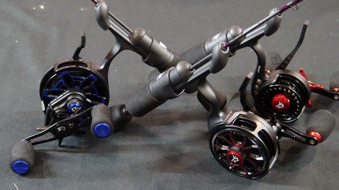 PISCIFUN ICX Inline Vs 13 FISHING Black Betty 6061. Which One I like  Better. Inline Ice Reels. 