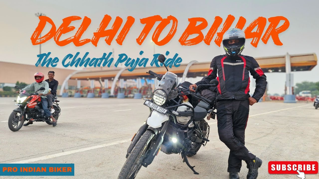 My First Ride On Himalayan 450 | Delhi To Bihar (1150 KMS Ride🔥)