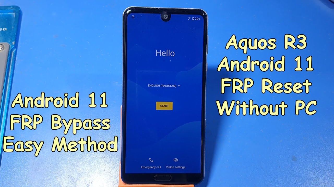 Sharp Aquos R3 Android 11 Frp Bypass Without Pc Youtube
