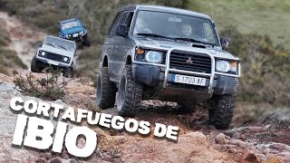 CORTAFUEGOS de IBIO ⛰🚙 | Patrol, Montero, Defender & Samurai