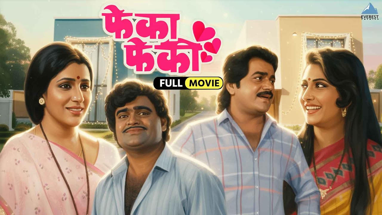 फेका फेकी Pheka Pheki Full Marathi Movie | Ashok Saraf, Laxmikant Berde | Marathi Comedy Movie