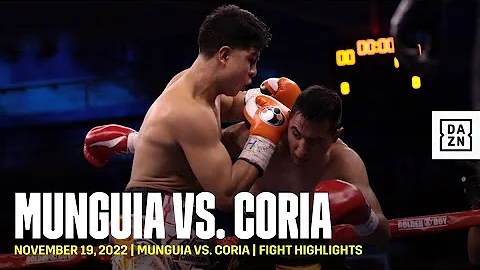 FIGHT HIGHLIGHTS: Jaime Munguia vs. Gonazlo Coria