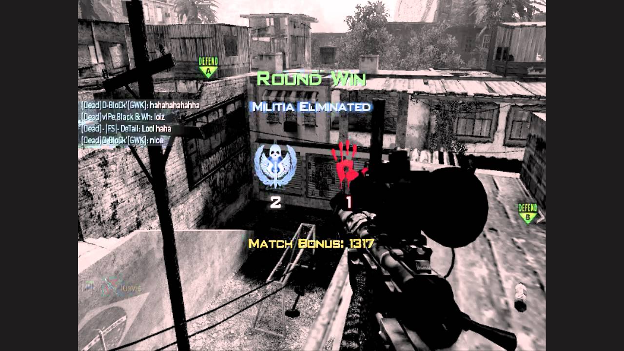 Amazing No Scope and Throwing knife killcam