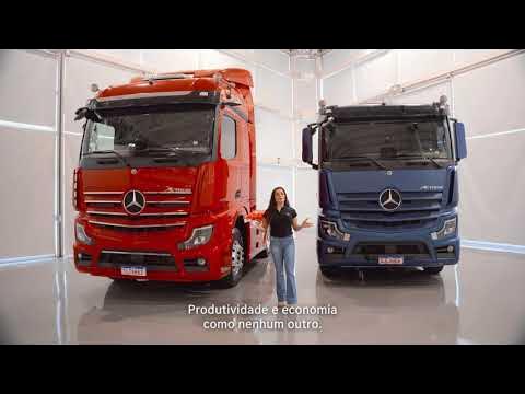 Actros Evolution 2553: Versatilidade para cargas pesadas