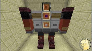 Minecraft - How To Build Transformers G1 Dead End Robot Mode!