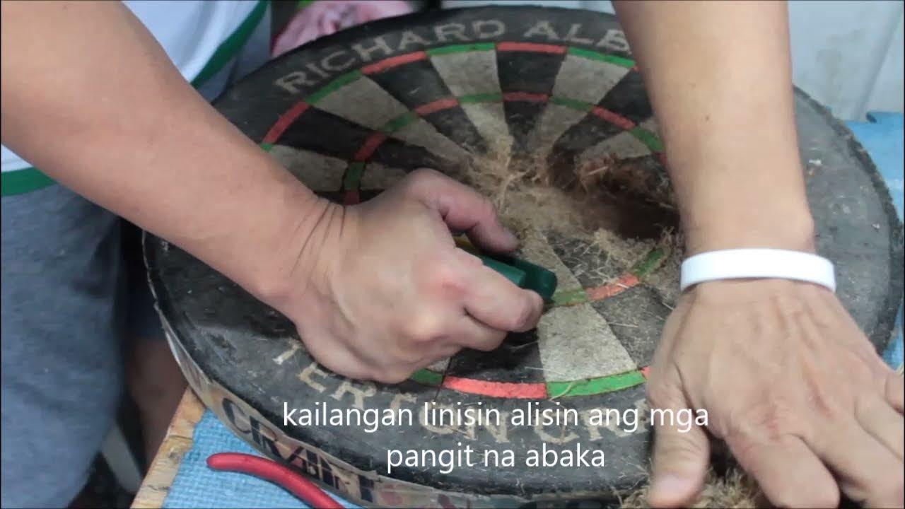 Terton Craft samurai Dart Board, Dart board repair YouTube