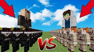 МАЙНКРАФТ АРМИЯ ФРЕДДИ ПРОТИВ АРМИЯ КЛОУН ОНО! 10000 КЛОУНОВ VS 10000 ФРЕДДИ MINECRAFT! БИТВА АРЕНА