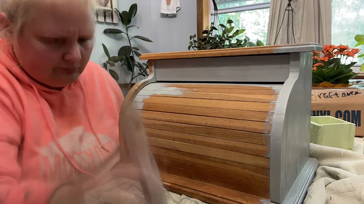 Adorable bread box flip ~trash to treasure ~thrift flip ~cute storage