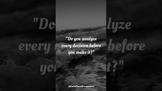 "Are You Stuck in 'Analysis Paralysis'?"| #shorts #facts #overthinking #trending #psychology #brain