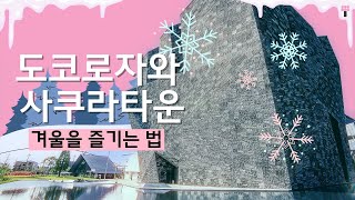 [한국어] 일본의 새로운 관광지 도코로자와 사쿠라타운의 겨울