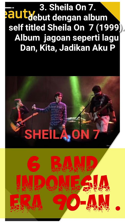6 Band Indonesia era '90 an
