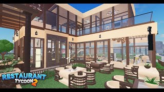 DIAMOND LOUNGE | RESTAURANT TYCOON 2 SPEED BUILD (EXTERIOR) ♦️💎♦️ #roblox #restauranttycoon2