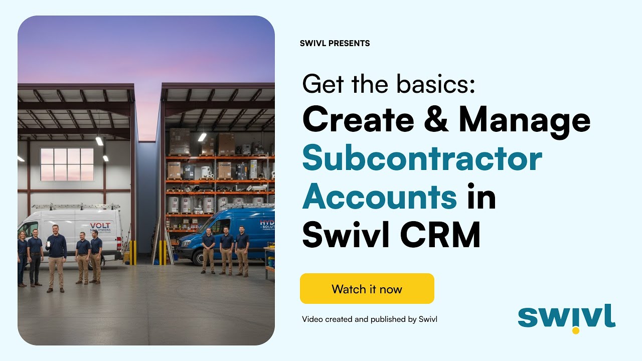 How to Manage Subcontractors in a Free Contractor CRM