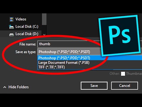 Video: Cómo Guardar Jpeg En Photoshop