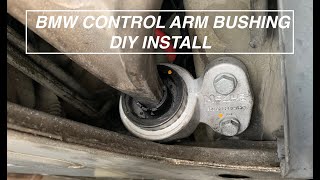 BMW Z4 E85 E86 E46 3 series Control Arm Bushing DIY Replacement