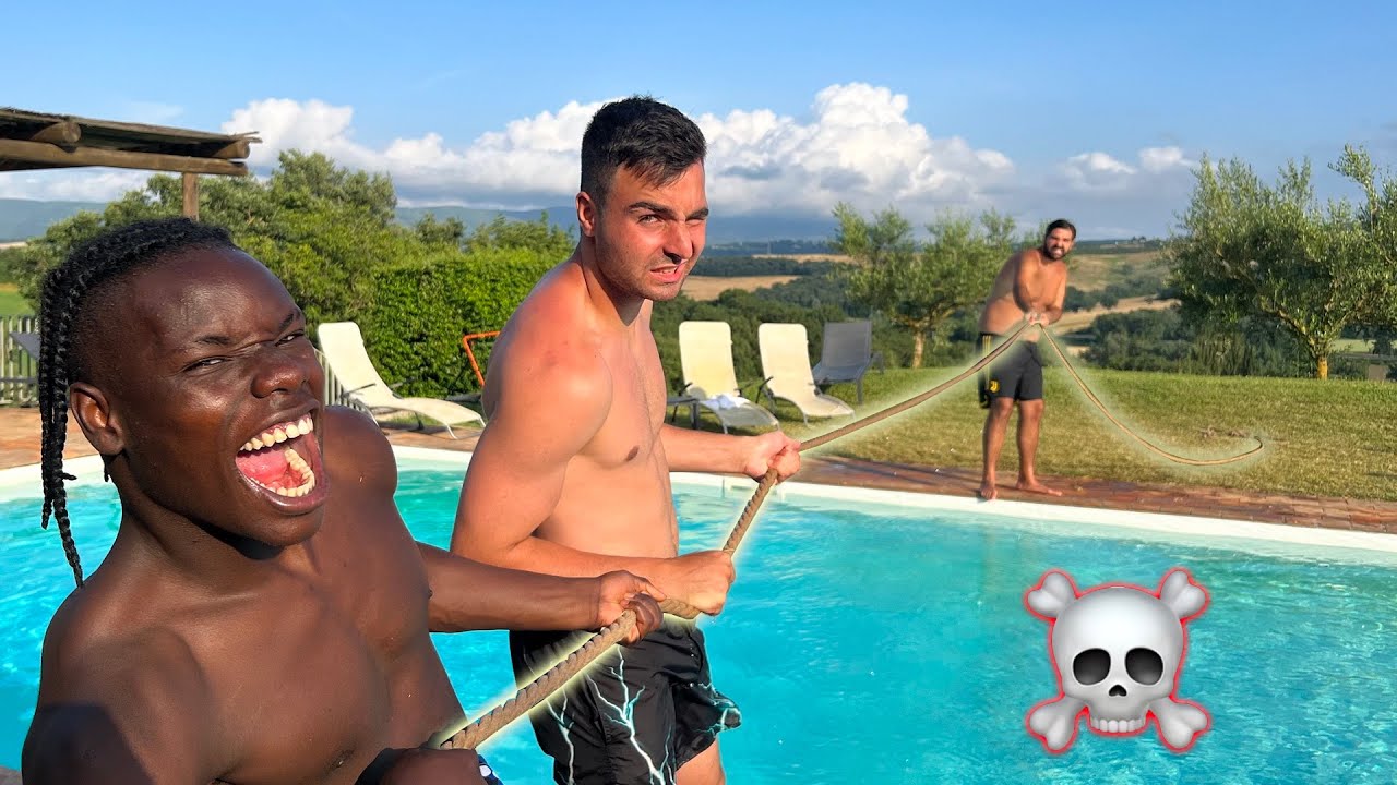 💦L’ULTIMO che CADE in PISCINA VINCE!! [VILLA ELITES]