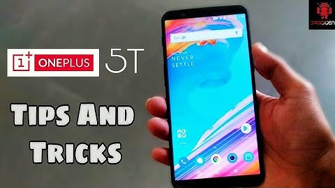 OnePlus 5T - Top 15 TIPS & TRICKS & Hidden Features | HINDI