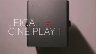 Leica Cine Play 1 -  Immersive Cinema Experience