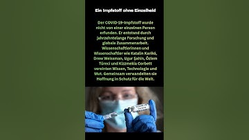 Ein Impfstoff ohne Einzelheld