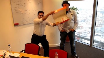 VoiceBootcamp student having fun... on the last day of CCNP Voice in Dubai.