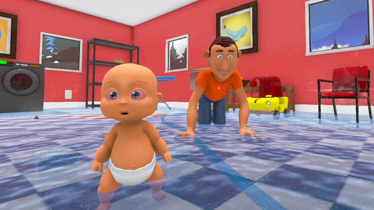 Baby FLOODS Daddys House... (Who's your daddy) - YouTube