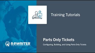 Parts Only Tickets