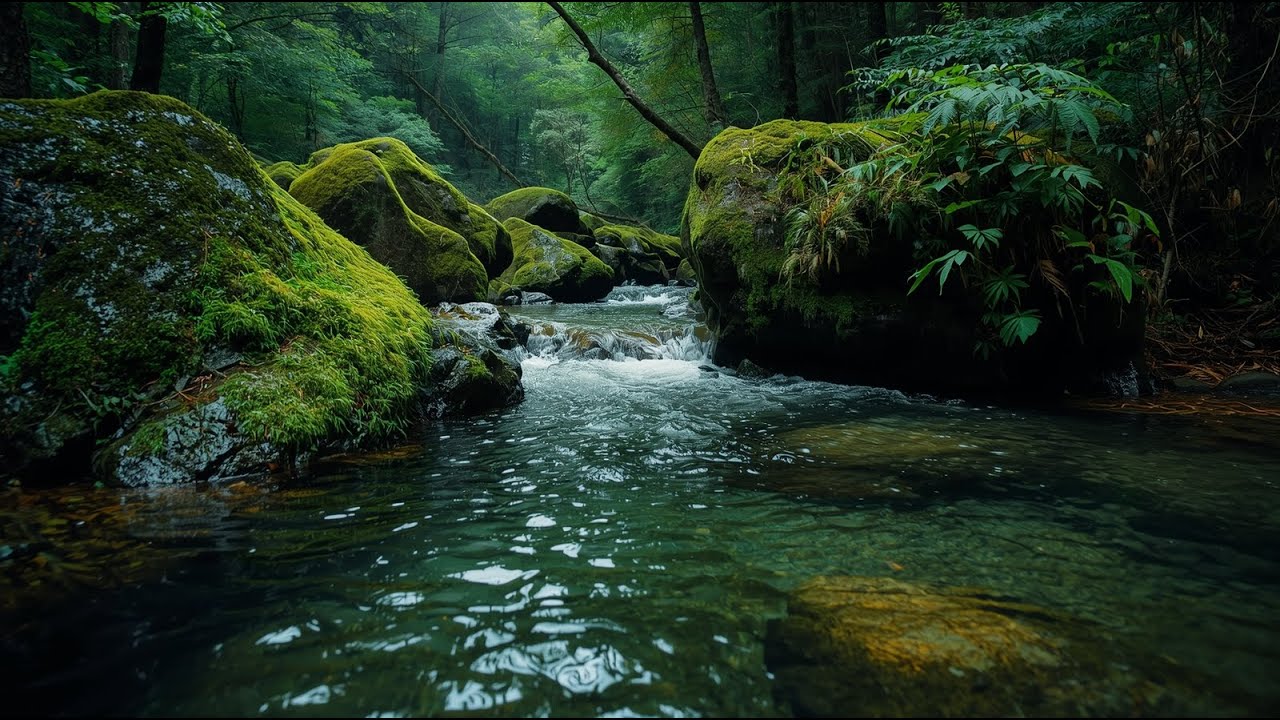 Relaxing River Sounds | Flowing Water for Sleep, Focus & Calm