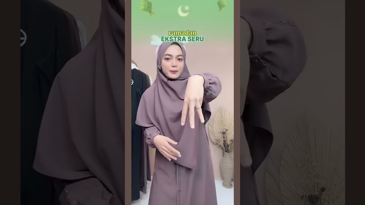 REKOMENDASI GAMIS KANAYA SET PASHMINA !! ESTALASENYA SOPEE DI VEDIO KANAN ATAS