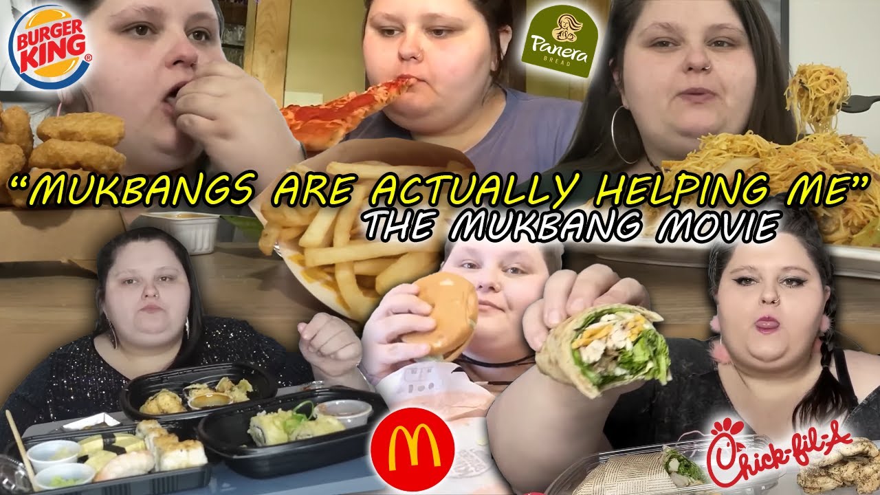 Watch Amberlynn Reid Vacuum Her Food in Every Mukbang - The Movie 