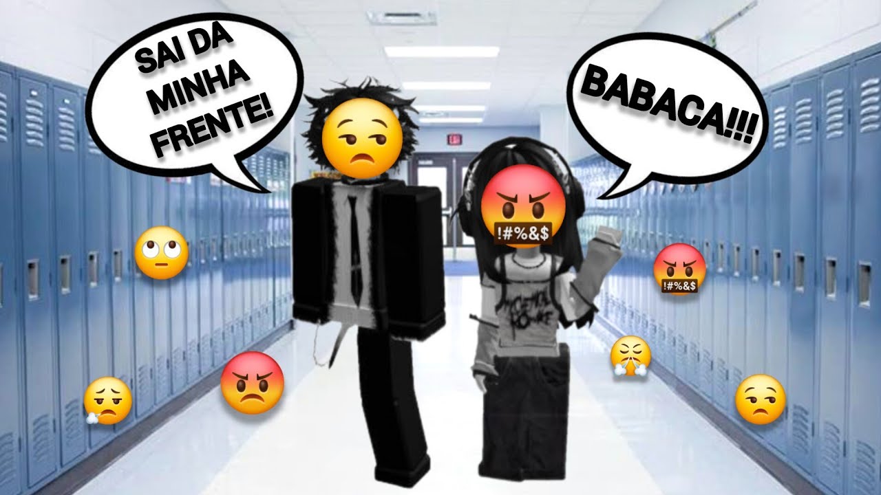 ENEMIES TO LOVERS 🩷🖤 PT 1 || HISTORIA DE ROBLOX (roblox love story) #robloxstory #dramaroblox 