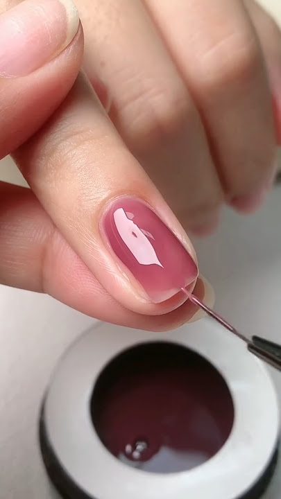 Nail Tips💅 The Builder gel on nail tips #melodysusie​ #buildergel​ #gel​ #gelnails​ #nailtutorial​