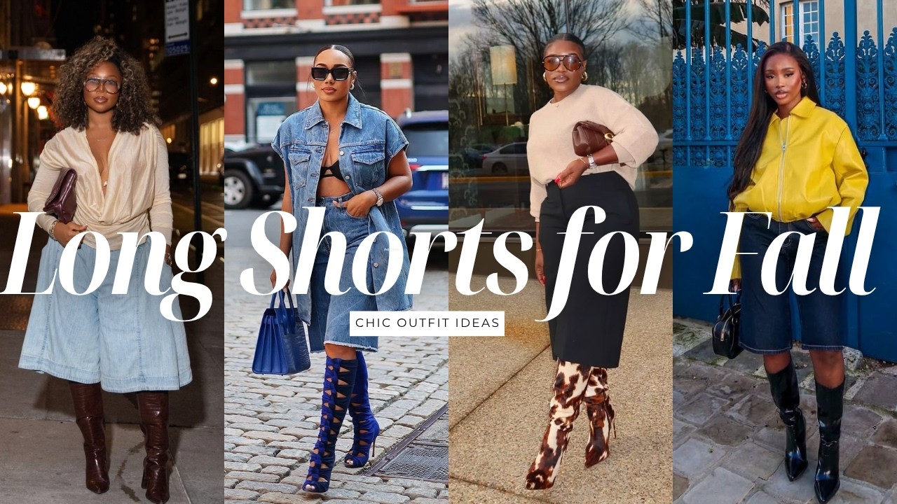 How to Style Long Shorts for Fall | Chic & Easy Outfit Ideas