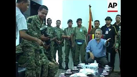 Four rebels allegedly involved in assassination attempt hand themselves in