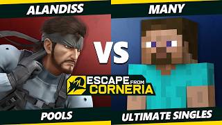 Escape From Corneria - AlanDiss (Snake) Vs. Many (Steve) Smash Ultimate - SSBU