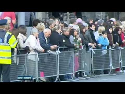 Boyzone's Stephen Gately funeral
