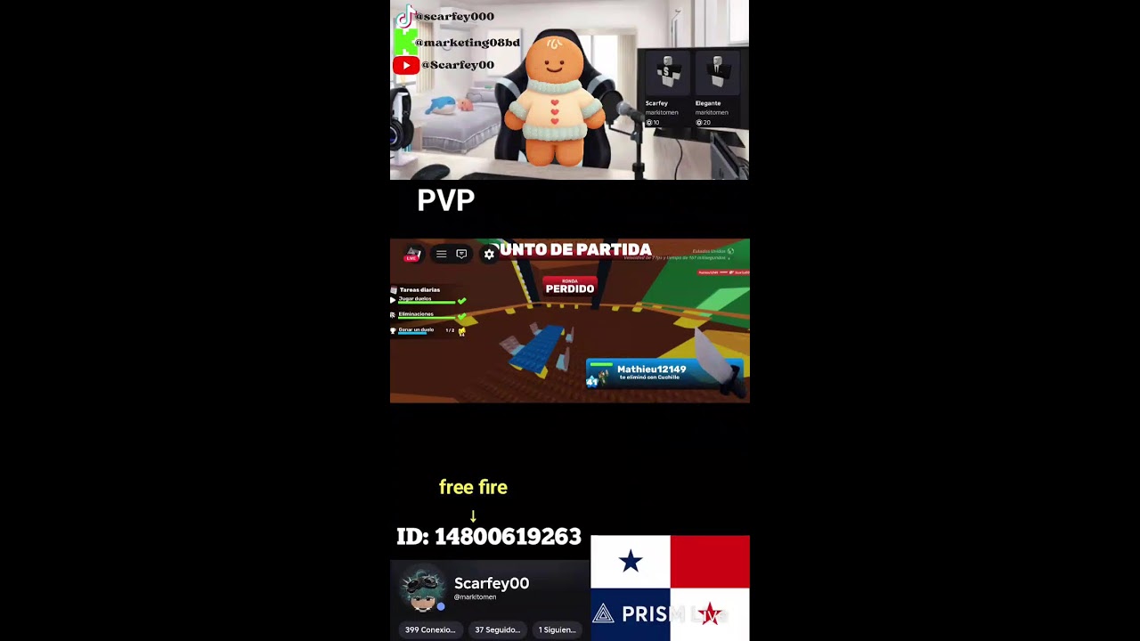 JUGANDO FREE FIRE Y ROBLOX || PERRITO 🐶