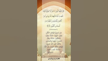 حالات واتس ﴿يا أيها الذين آمنوا لا تتولوا قوما غضب الله عليهم﴾ تلاوة للقارئ وديع اليمني