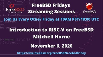 FreeBSD Fridays: Introduction to RISC-V on FreeBSD