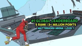 Rollerdrome -  #1 PSN 3 Million+ Score S Rank | Matterhorn Arena Leaderboard Full Combo