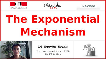 The Exponential Mechanism | Lê Nguyên Hoang
