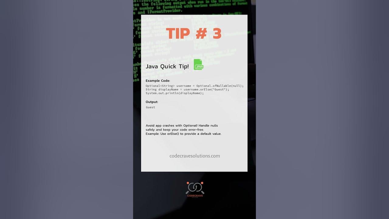 Avoid null pointer exceptions coder skillfulcoder tech programmer