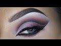 Dusty Rose cut crease & Glitter wing - MAKEUPBYAN