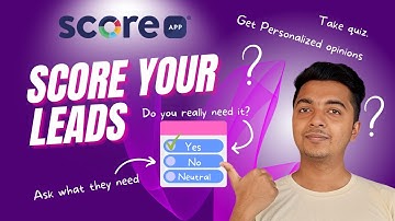 ScoreApp Review - Best Scorecard Marketing Software | 😍 Ali Abdaal Recommended Software 😍